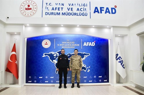 Van İl Jandarma Komutanımız Tuğgeneral Adem Şen, İl Müdürümüz Mehmet Ulutaş’a iadei ziyarette bulundular.
